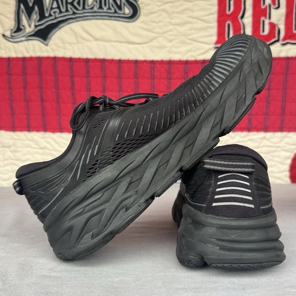 Size 11.5 - Hoka One One HOKA Bondi 7 Black‎ main image 4